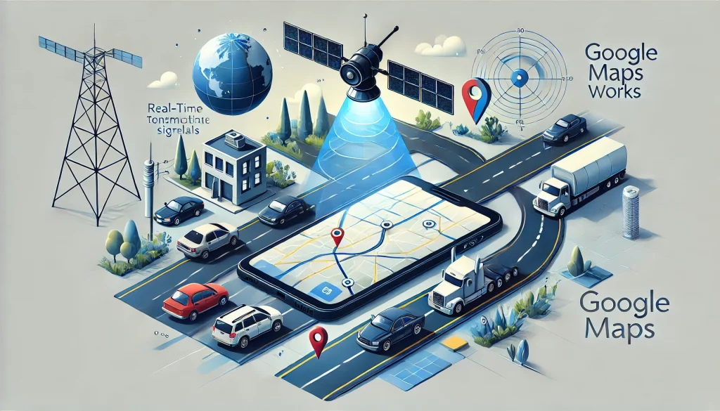 Com funciona Google Maps?